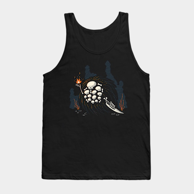 Gravelord Tank Top by TravisPixels